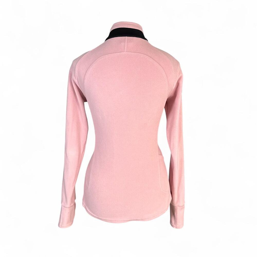 Pink Vintage Nike quarter zip womens sweatshirt in a Small embroidered logo - Picture 2 of 8
